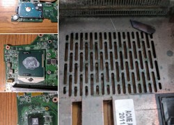 HP Laptop - Overheating due to poor air flow and dried thermal paste (cleaned heatsink and applied new thermal paste)